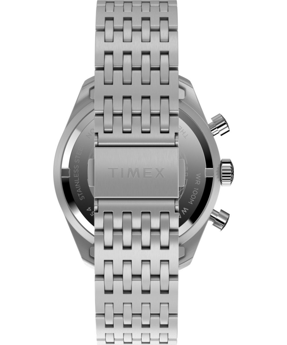 Waterbury Traditional Chronograph 41mm Stainless Steel Bracelet Watch 