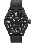 Waterbury Ace 41mm Leather Strap Watch