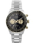Waterbury Heritage Chronograph 39mm Stainless Steel Bracelet Watch  