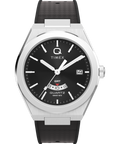 Q Timex Continental GMT 39mm Synthetic Rubber Watch