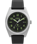 Expedition® Capstone 39mm Eco-Friendly Leather Strap Watch