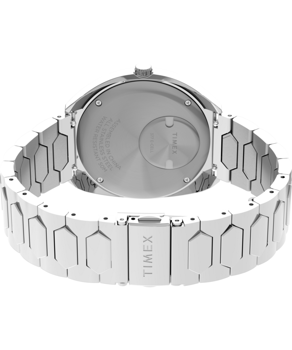 Q Timex® 1972 Time Machine Reissue 39mm Stainless Steel Bracelet Watch