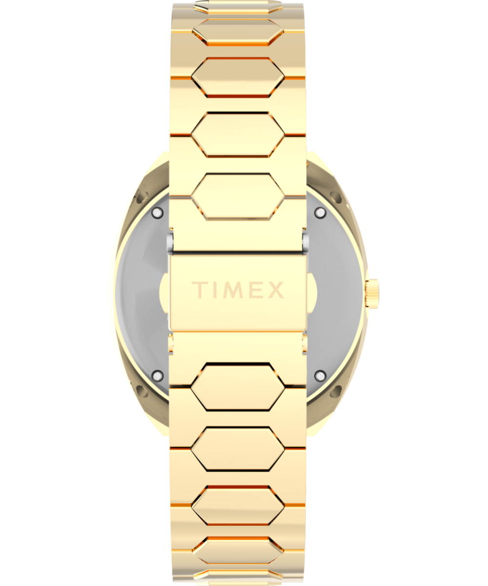 Q Timex® 1972 Time Machine Reissue 39mm Stainless Steel Bracelet Watch