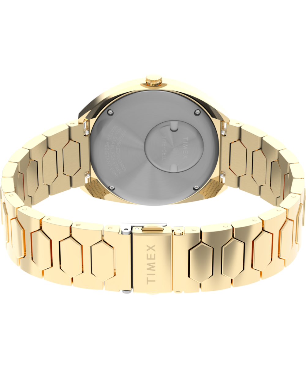 Q Timex® 1972 Time Machine Reissue 39mm Stainless Steel Bracelet Watch