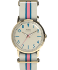 Marlin® 34mm Fabric Strap Watch