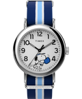 Peanuts® x Timex Weekender Pickleball 37mm Fabric Strap Watch