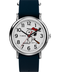 Peanuts® x Timex Weekender Baseball 38mm Fabric Strap Watch