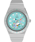 Peanuts® x Q Timex® 36mm Stainless Steel Expansion Band Watch