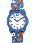 Timex Kids Time Teacher 30mm Silicone Strap Watch