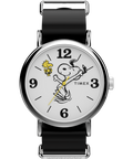 Peanuts® x Timex Weekender Snoopy  40mm Leather Strap Watch