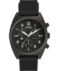 Expedition® Capstone Chronograph 41mm Silicone Strap Watch