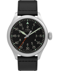 Waterbury Ace 41mm Leather Strap Watch
