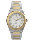 Q Timex Marbella 34mm Stainless Steel Bracelet Watch