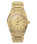 Q Timex Marbella 34mm Stainless Steel Bracelet Watch