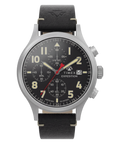 Expedition® Sierra Chronograph 43mm Leather Strap Watch