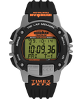 TIMEX® IRONMAN® Flix 100 Lap 42mm PU Strap Watch 