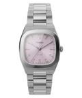 Timex® Quartz E Line 30mm Stainless Steel Bracelet Watch