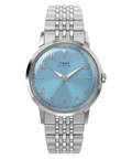 Marlin® Quartz 34mm Stainless Steel Bracelet Watch