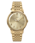 Marlin® Quartz 34mm Stainless Steel Bracelet Watch