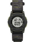 TIMEX TIME MACHINES® 35mm Green/Brown Camo Fast Wrap® Kids Digital Watch