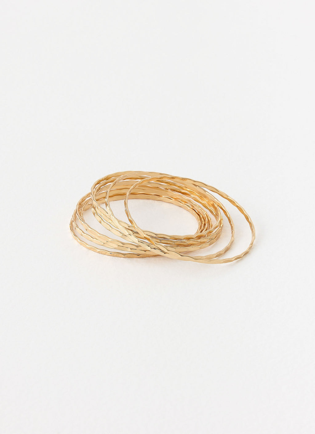Trinket Bangles - Gold