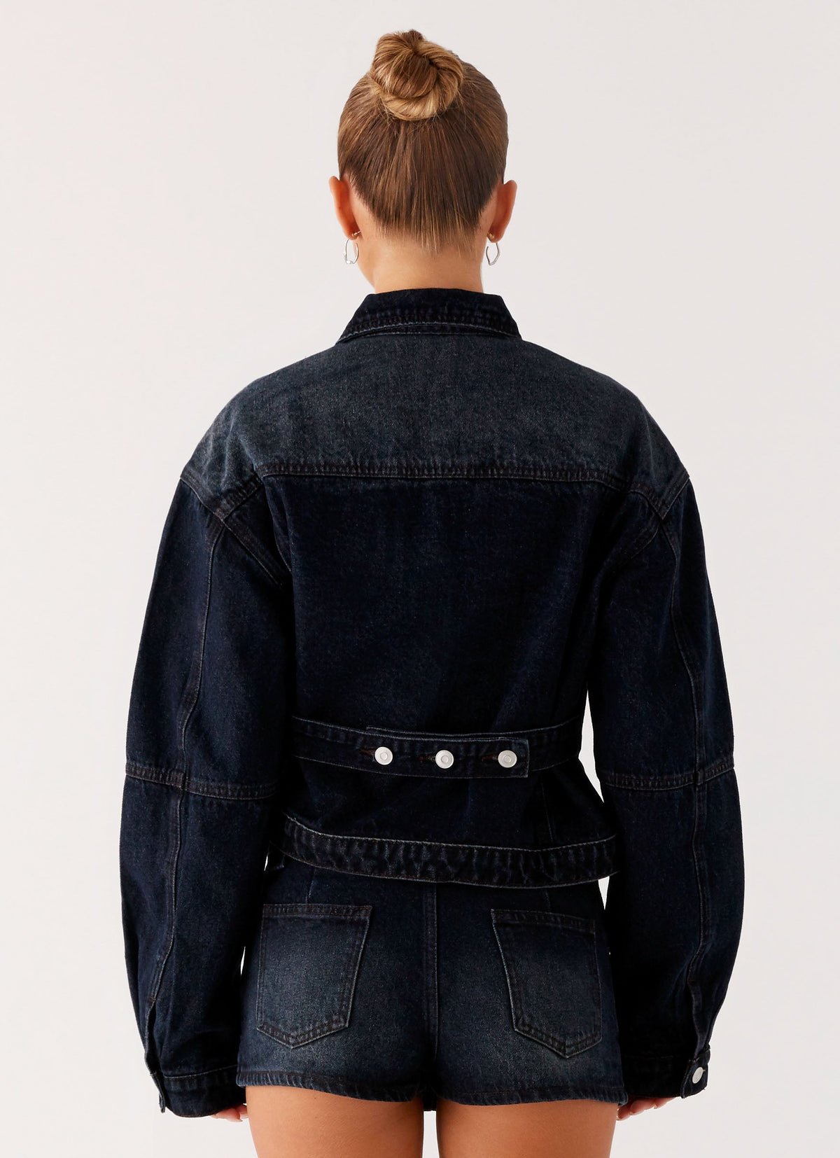 Tropics Denim Jacket - Washed Dark Blue