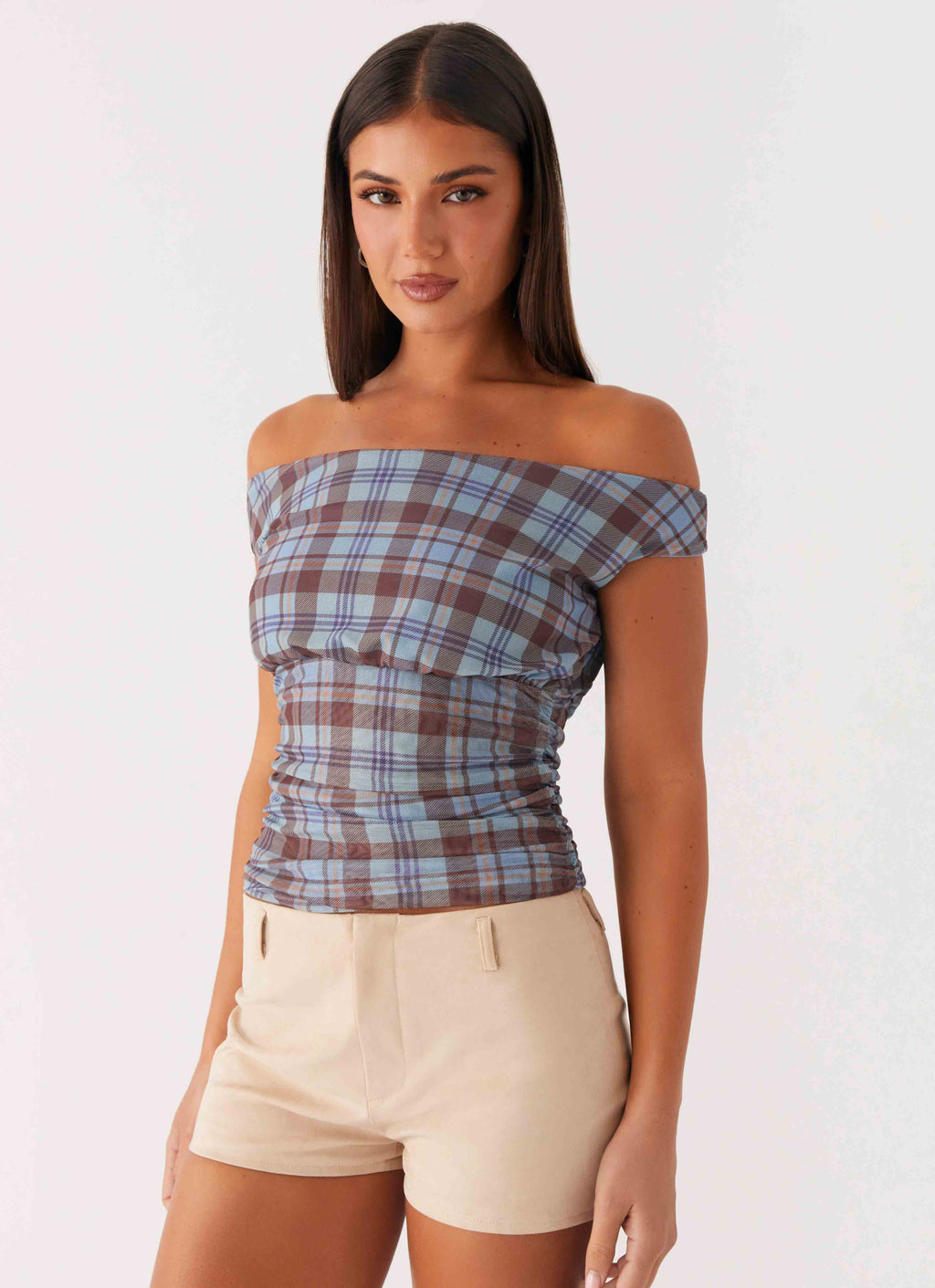 Zahli Off Shoulder Top - Shoreline Check