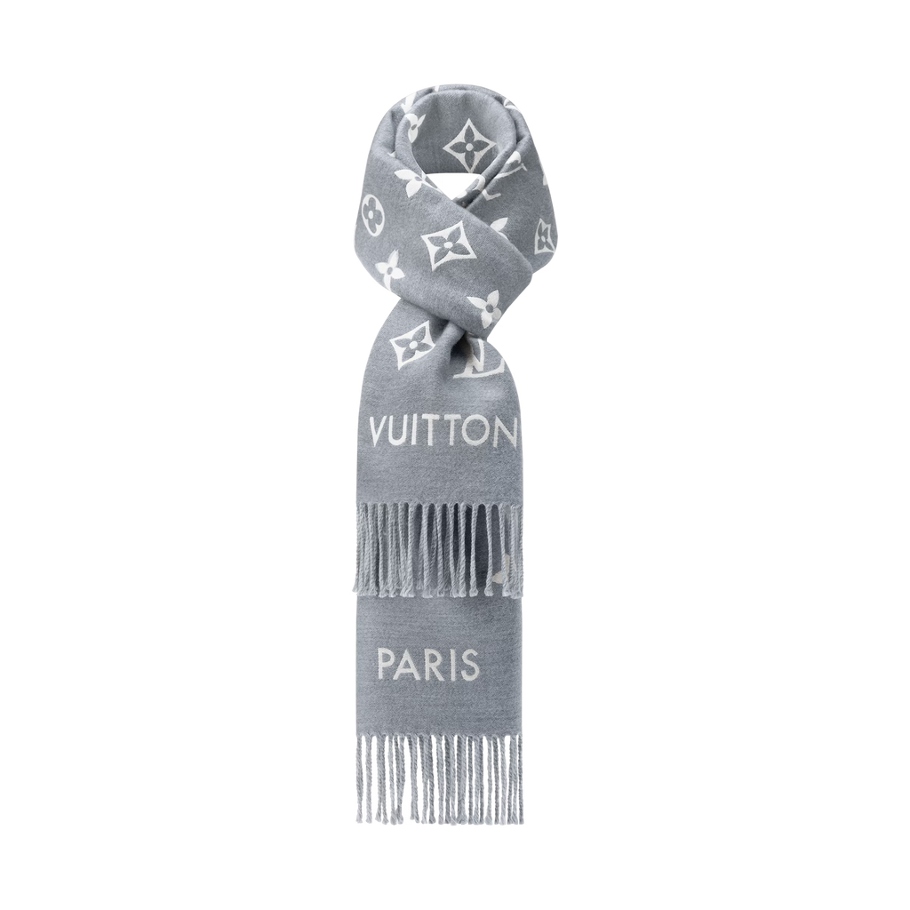 LV Scarf (All About Monogram - Grey)